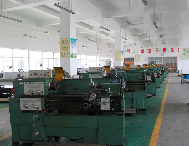 玖容車床生產車間